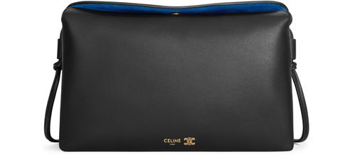 CELINE Trio flap in smooth lambskin