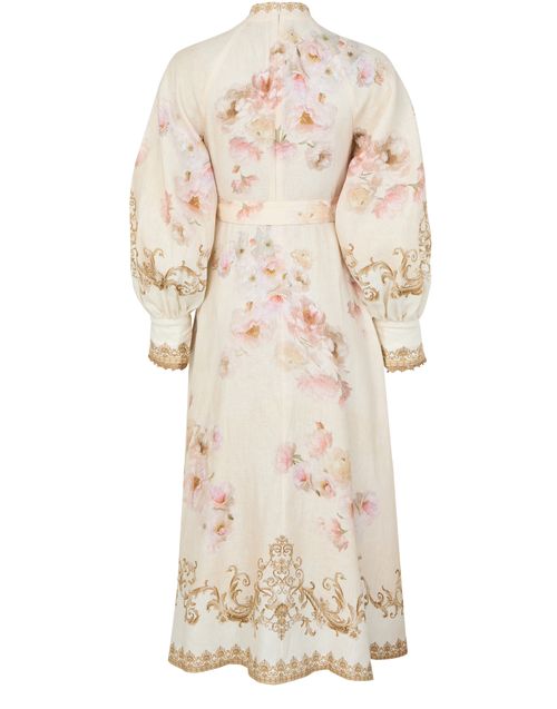 ZIMMERMANN Hypnotic buttoned midi dress