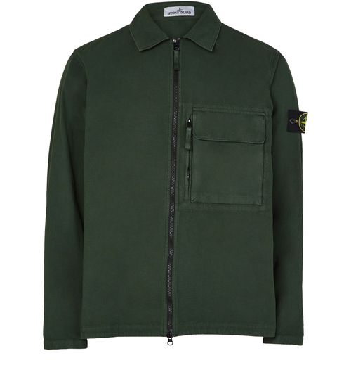 STONE ISLAND Hemd mit Reißverschluss