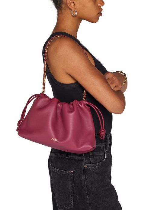 LOEWE Leather Flamenco Purse