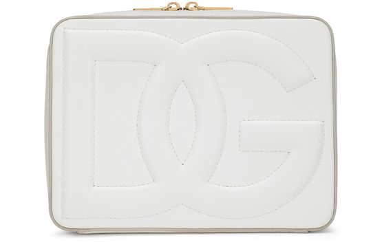 DGロゴ付きカーフスキン ミディアム カメラバッグ レディース | DOLCE 