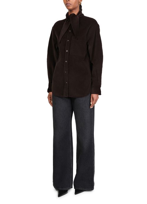 FERRAGAMO Corduroy cotton long sleeves shirt