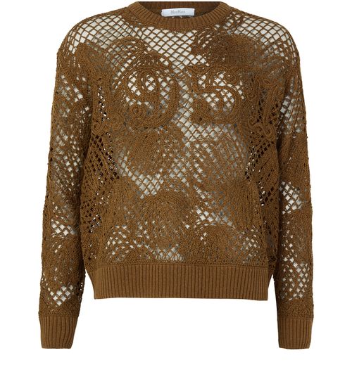 MAX MARA Pull crochet en coton Farea 1951 
