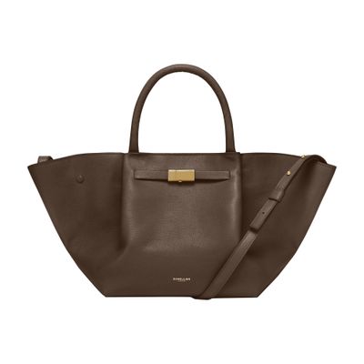 Demellier The Midi New York Handbag In Orange