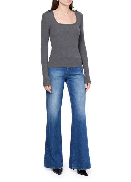 MCQUEEN 方领上衣