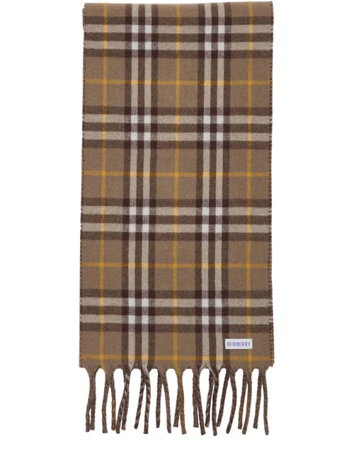 BURBERRY Kaschmirschal mit EKD-Emblem