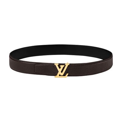 Louis Vuitton Lv Heritage 35mm Reversible Belt In Black