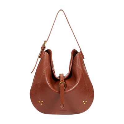 Jérôme Dreyfuss Luis Shoulder Bag In Brown