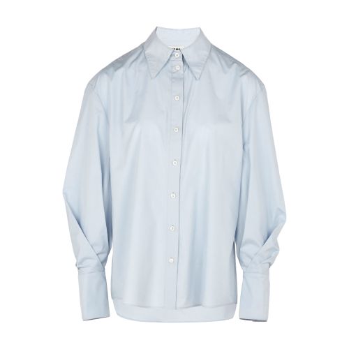 Maison Rabih Kayrouz Cotton Shirt In Baby_blue