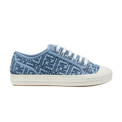 Shop Fendi Sneakers Domino In Blue