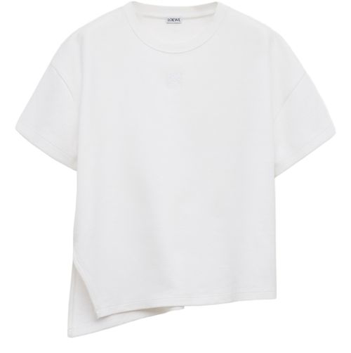 LOEWE コットン・ポリアミド製 アシンメトリックTシャツ