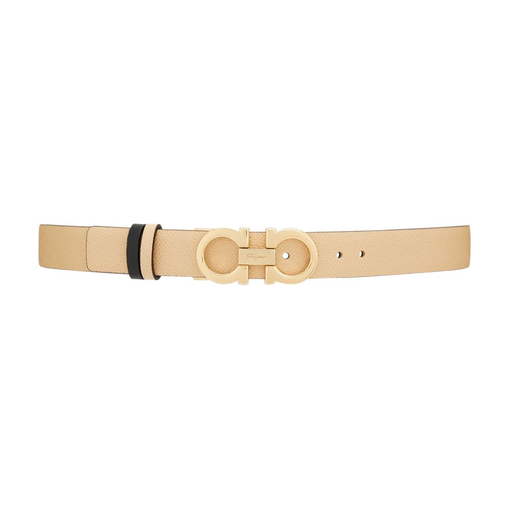Reversible and adjustable Gancini belt thumbnail 5