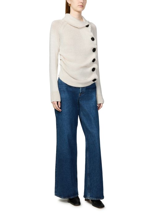 KHAITE Cardigan Lorrai aus Seide