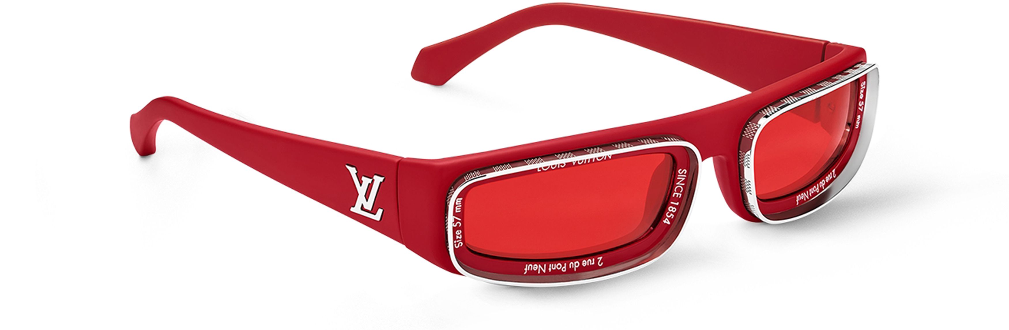 LV Super Vision Low Square Sunglasses thumbnail 3