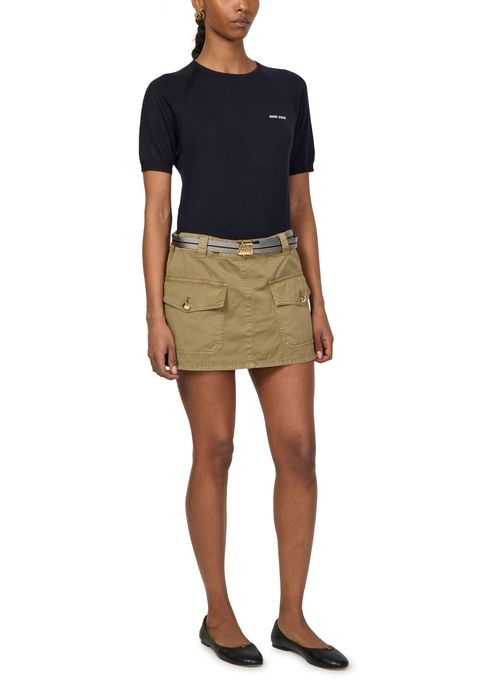 MIU MIU Short-sleeved Sweater