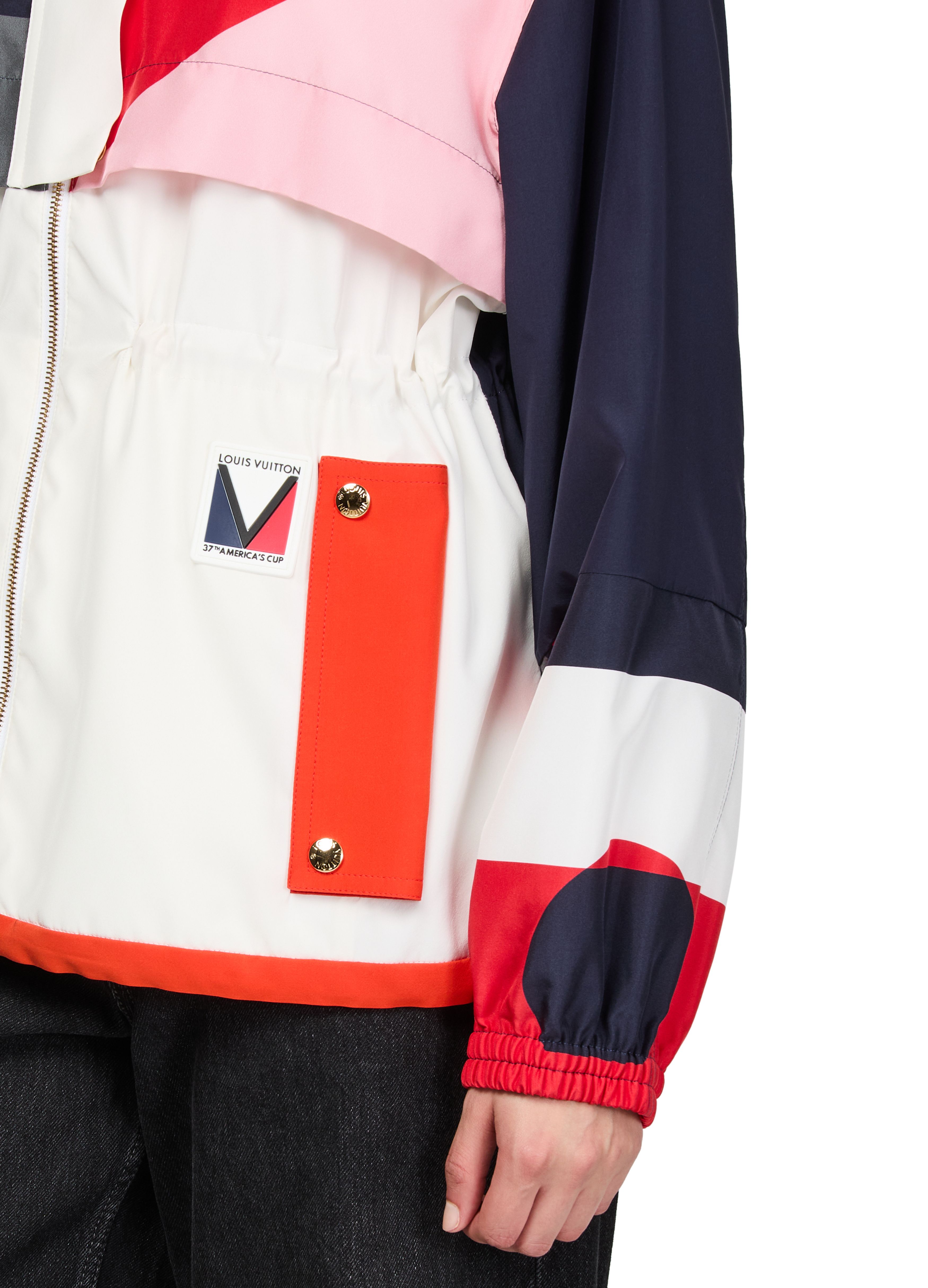 LV x AC Geometric Print Parka thumbnail 5