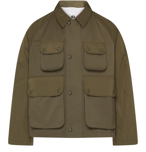 THOM BROWNE Cropped jacket with applied pockets