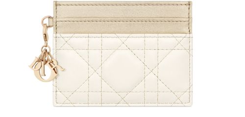 DIOR Lady Dior Freesia Card Holder