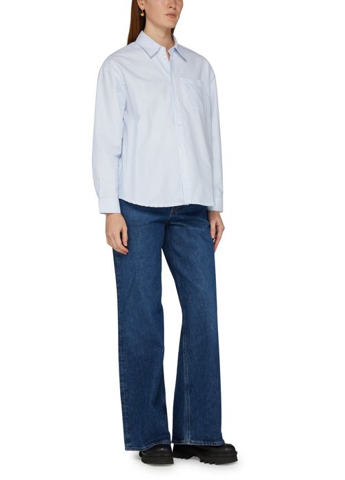 A.P.C. Boyfriend-Shirt mit Logo