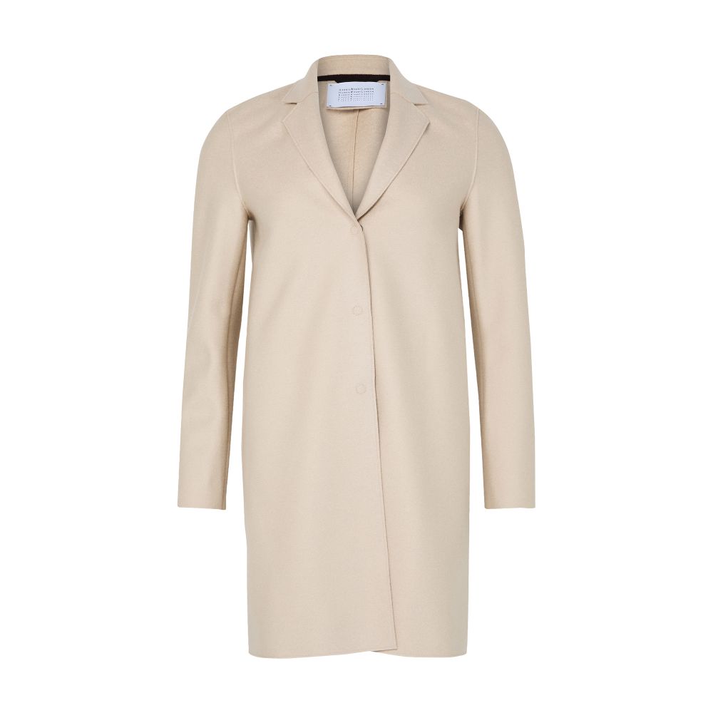 Cocoon pressed wool coat thumbnail 7