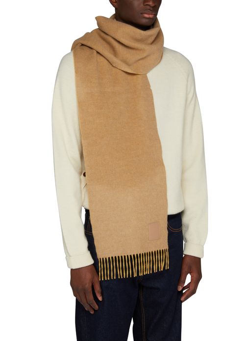 LOEWE Mohair and wool scarf