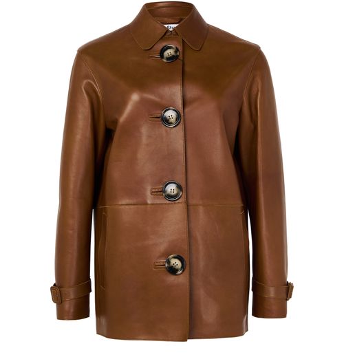 ACNE STUDIOS Manteau en cuir