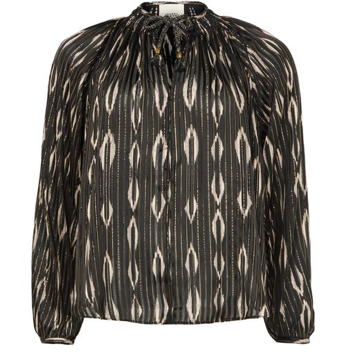 ISABEL MARANT Syra long-sleeved blouse