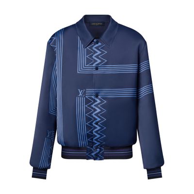 Louis Vuitton Karakoram Souvenir Jacket In Blue