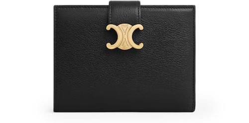 CELINE Medium wallet Celine Victoire in supple calfskin