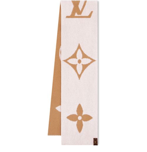 LOUIS VUITTON LV Medallion Knit Scarf