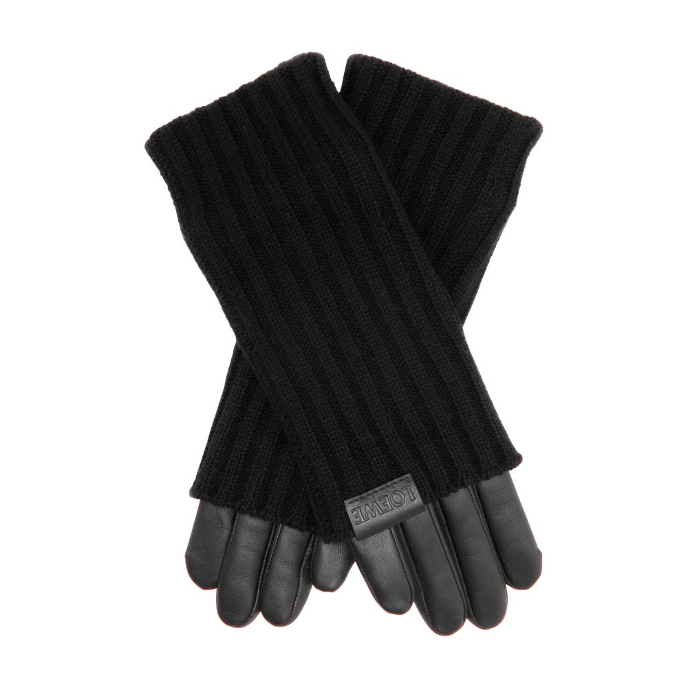 Gloves in cashmere and nappa lambskin thumbnail 3
