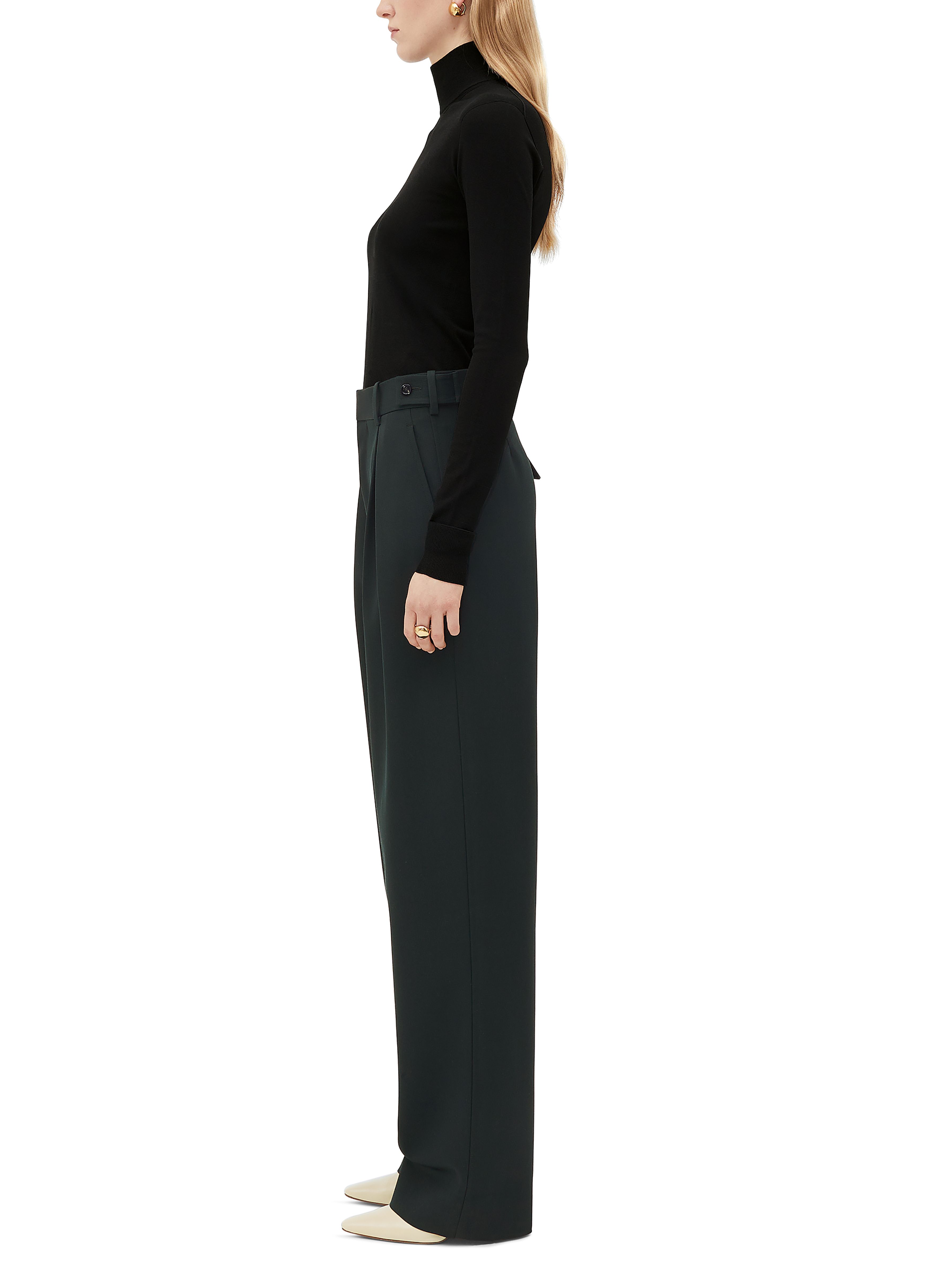 Straight-leg wool pants thumbnail 7