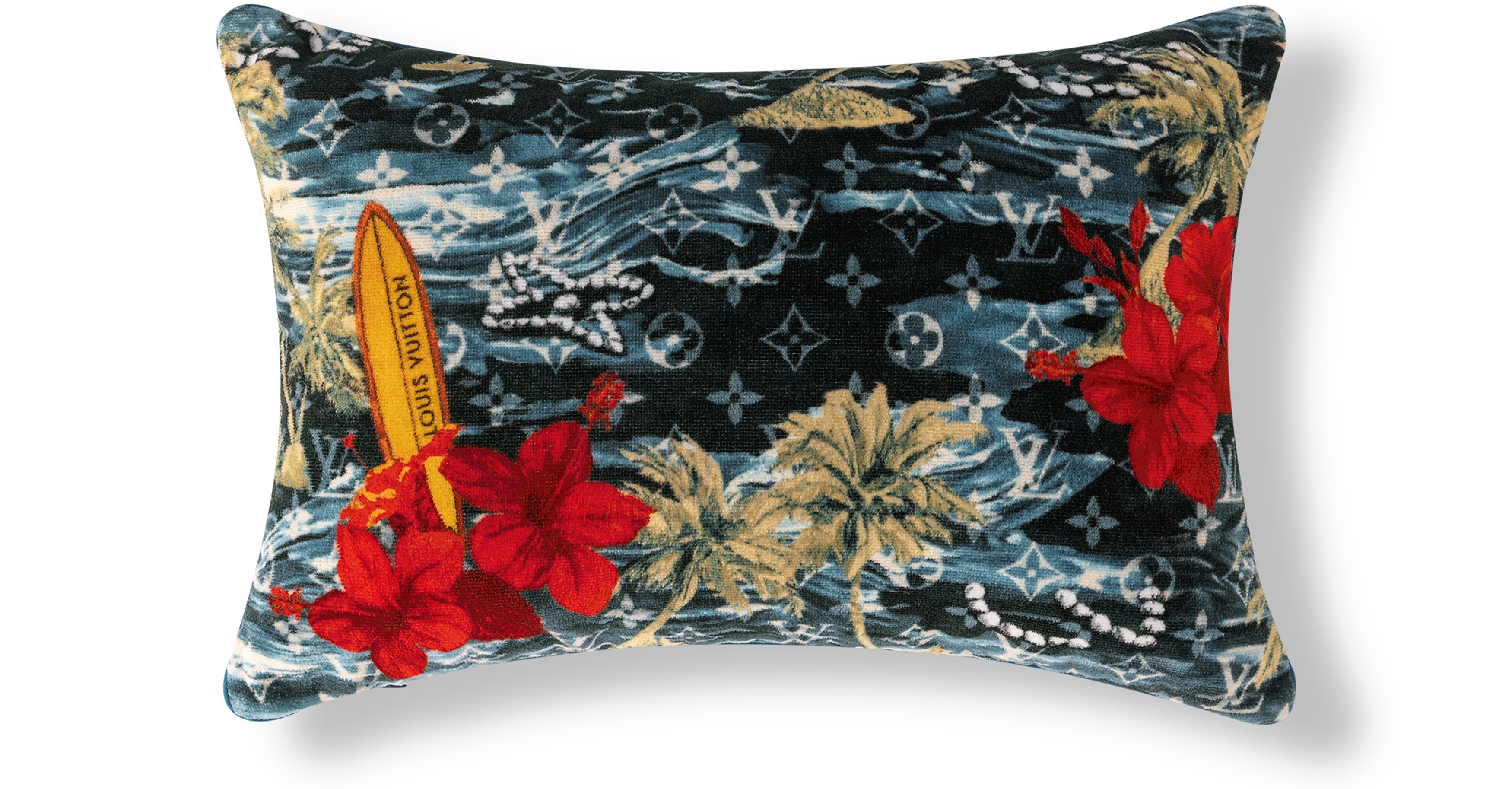 Surfin' Monogram Cushion thumbnail 4