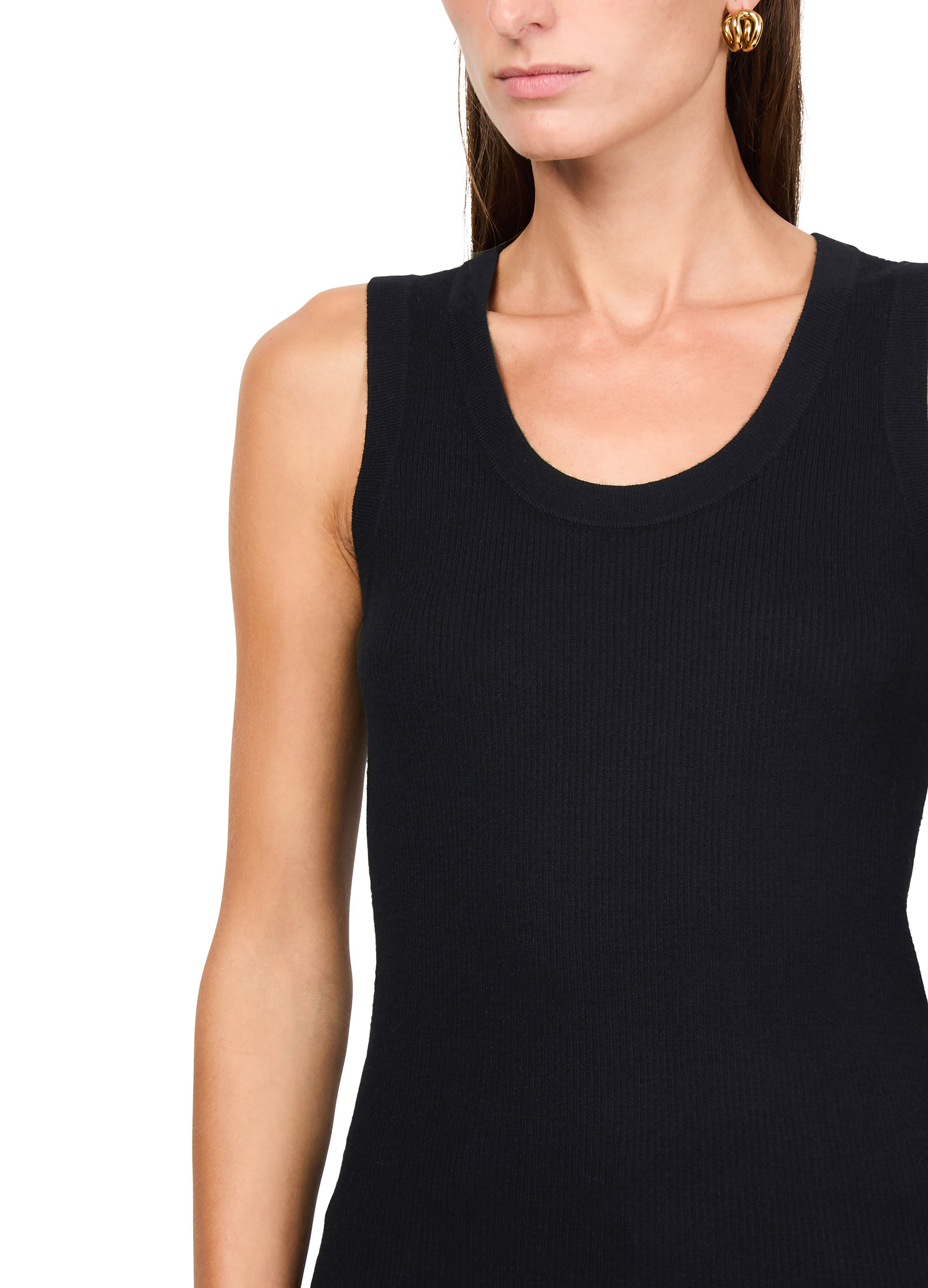 Ina cashmere tank top thumbnail 4