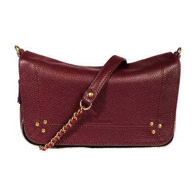 Jérôme Dreyfuss Bobi S Bag In Burgundy