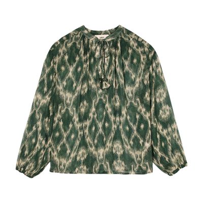 Ba&sh Ba & Sh Menaelle Tunic In Green