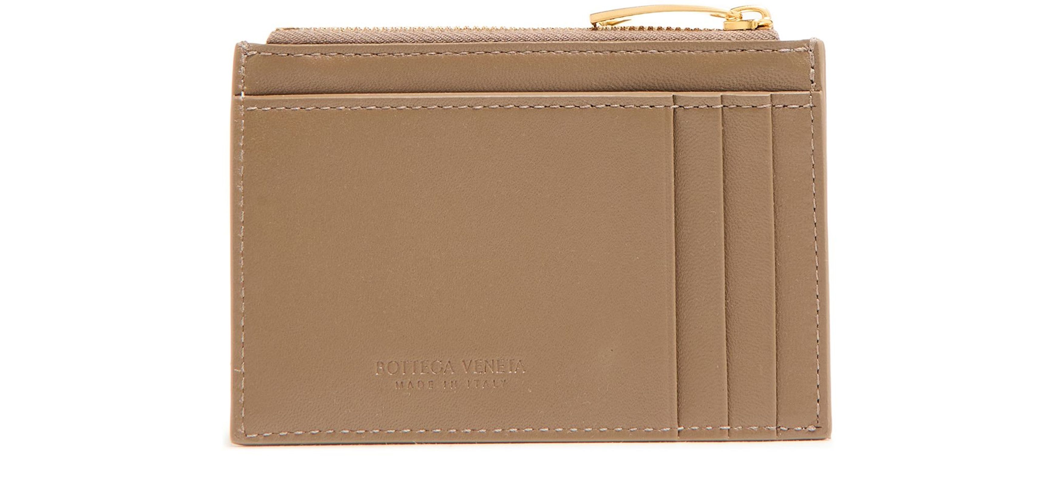 Intrecciato zipped cardholder thumbnail 4