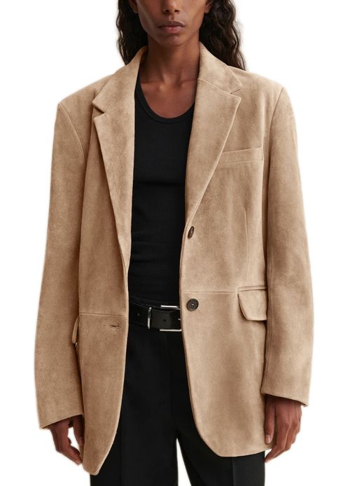 ARMA Benny textured suede jacket