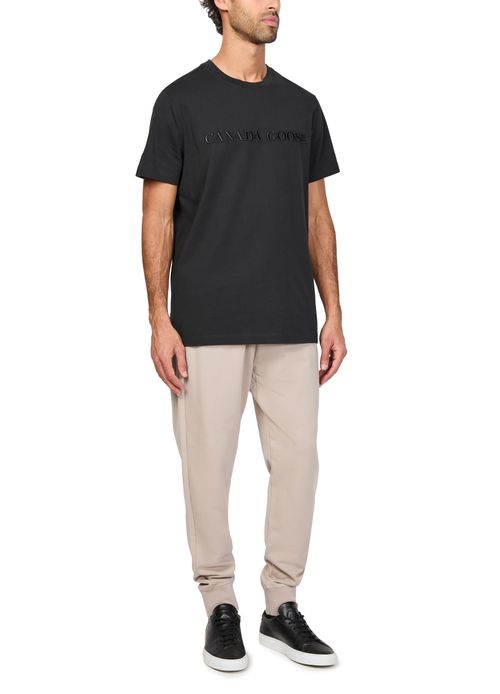 CANADA GOOSE Emersen embroidered wordmark t-shirt