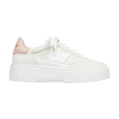 Axel Arigato Orbit Vintage Leather Sneakers In White