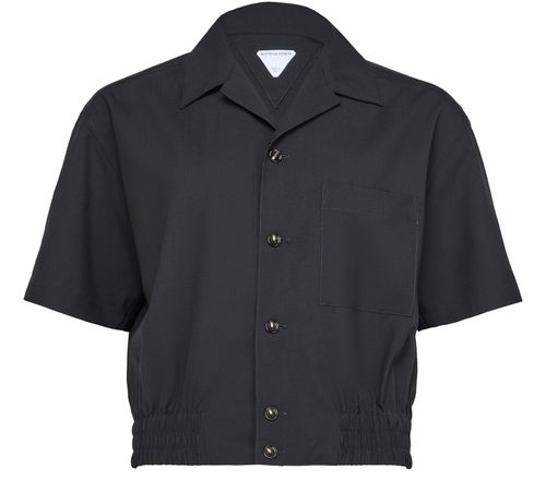 BOTTEGA VENETA Hemd aus Wollserge