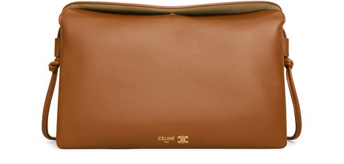 CELINE Trio flap in smooth lambskin