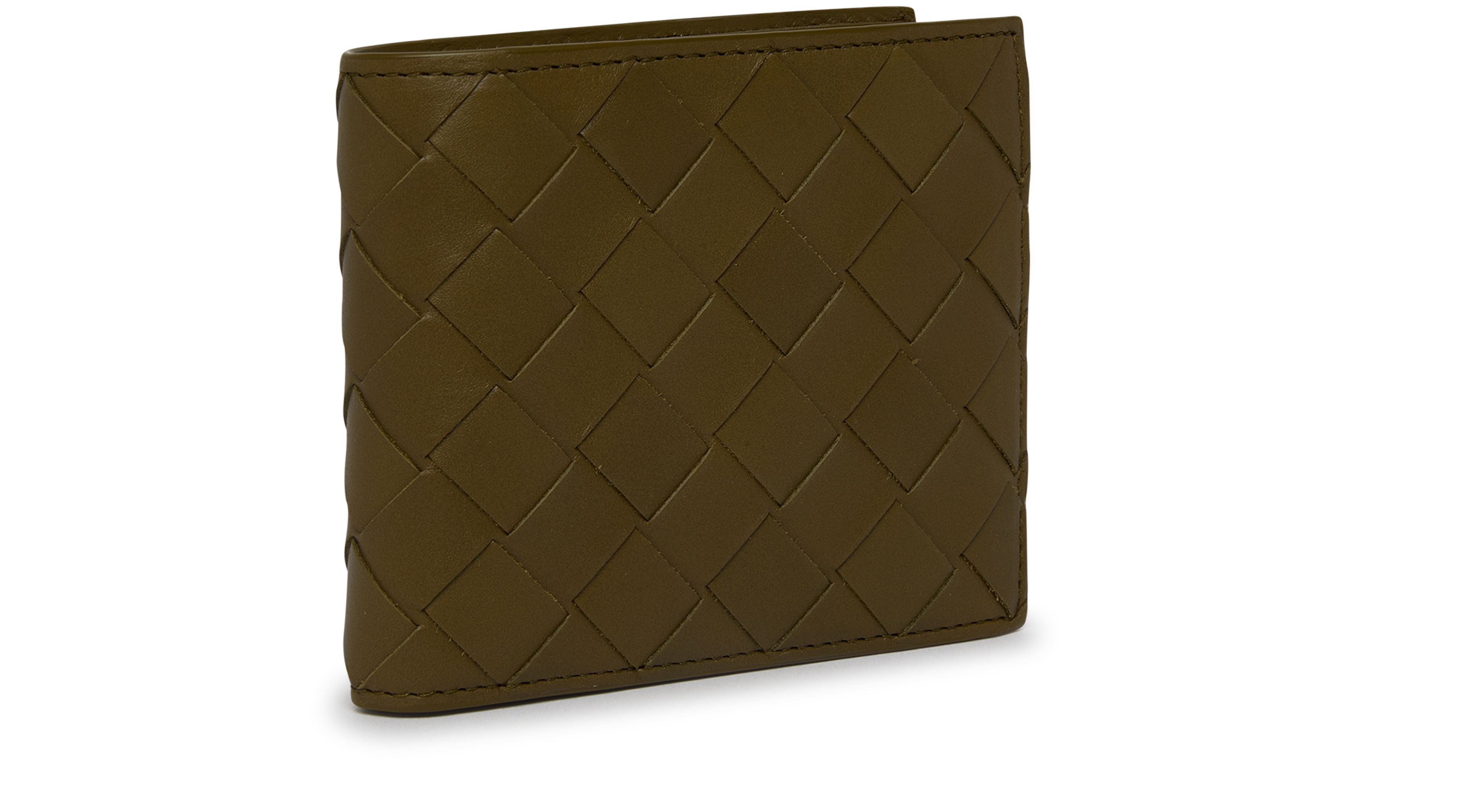 Intrecciato leather wallet thumbnail 3
