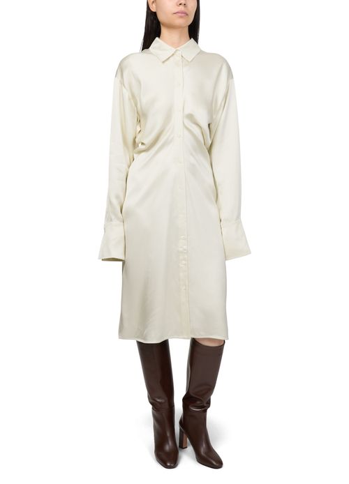 TOTEME Slouch midi shirt-dress