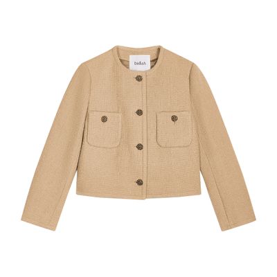 Ba&sh Meredith Jacket Camel In Brown