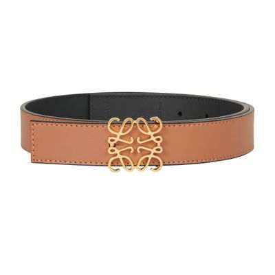 Loewe Petal Belt Mule Mahogany Red Cowhide