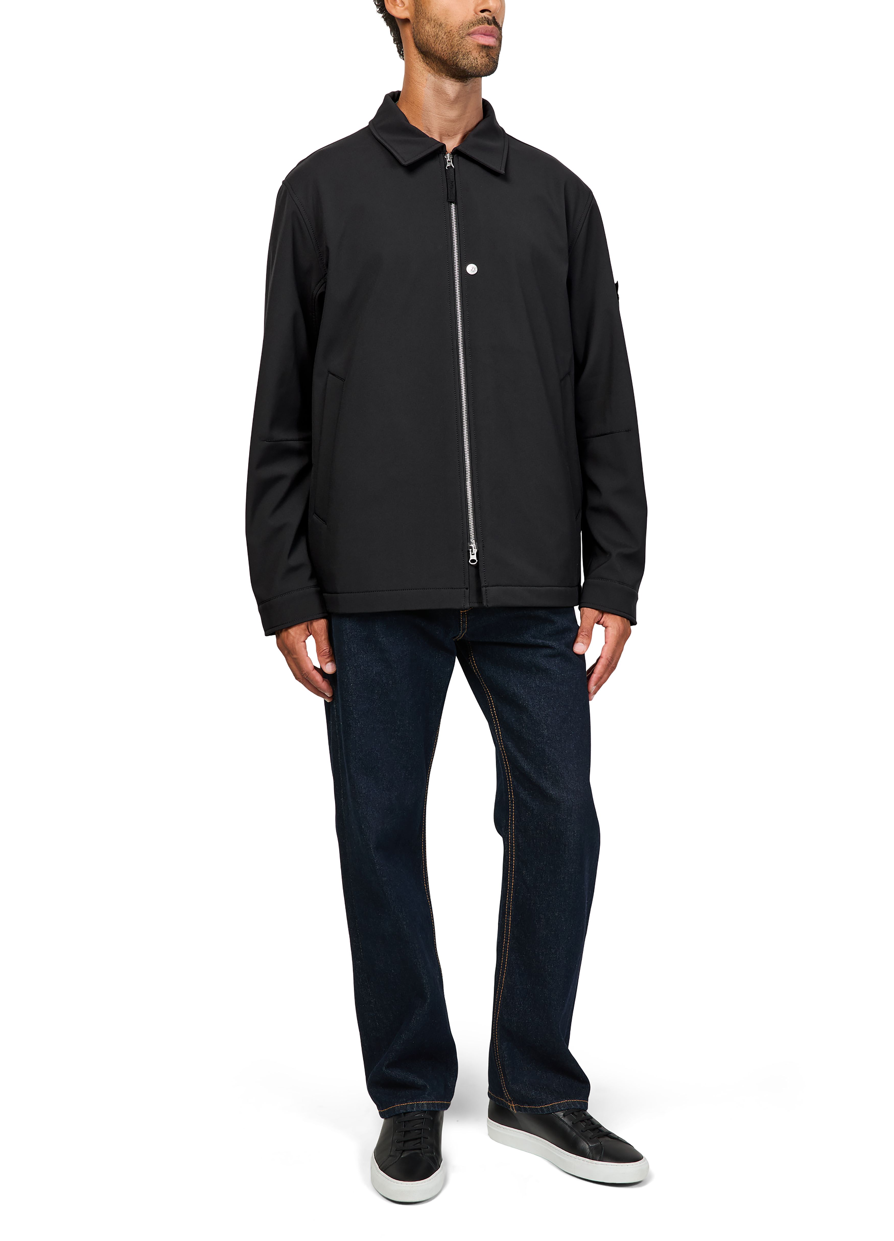 Logo patch jacket thumbnail 6