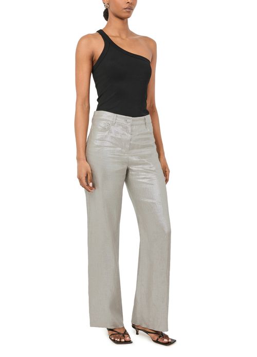 S MAX MARA Hose mit weitem Bein Malika