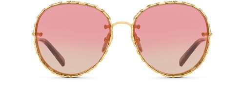 LOUIS VUITTON Lunettes de soleil rondes LV Ring