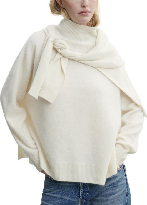 BOMPARD Oversized high-neck brushed cashmere sweater